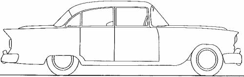 Chevrolet 210 4-Door Sedan (1956)
