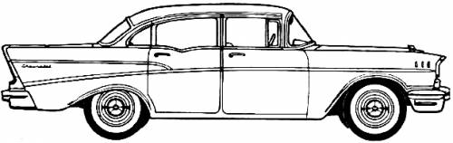 Chevrolet 210 4-Door Sedan (1957)