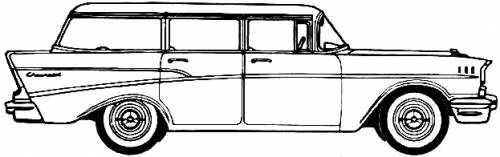 Chevrolet 210 Beauville 4-Door Station Wagon (1957)