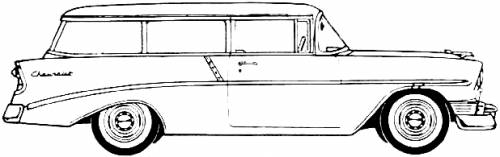 Chevrolet 210 Handyman 2-Door Station Wagon (1956)