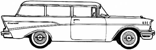 Chevrolet 210 Handyman 2-Door Station Wagon (1957)