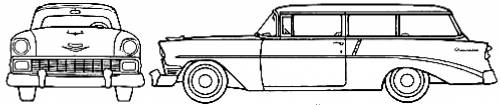 Chevrolet 210 Handyman Station Wagon (1956)