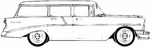 Chevrolet 210 Townsman 4-Door Station Wagon (1956)