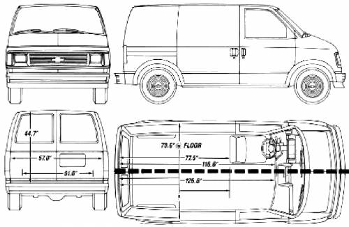 Chevrolet Astro Van SWB (1990)