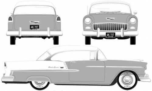 Chevrolet Bel Air 2-Door Hardtop (1955)