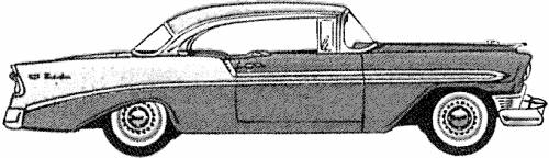 Chevrolet Bel Air 2-Door Hardtop (1956)