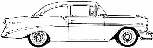 Chevrolet Bel Air 2-Door Sedan (1956)