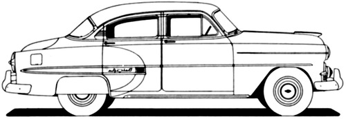 Chevrolet Bel Air 4-Door Sedan (1953)