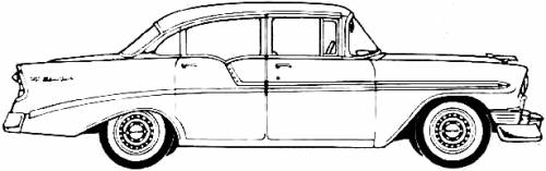 Chevrolet Bel Air 4-Door Sedan (1956)