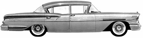 Chevrolet Bel Air 4-Door Sedan (1958)