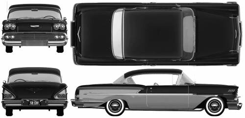 Chevrolet Bel Air Sport Coupe (1958)