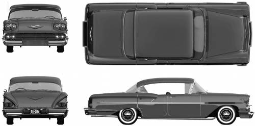 Chevrolet Bel Air Sport Sedan (1958)