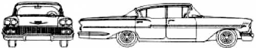 Chevrolet Biscayne 4-Door Sedan (1958)