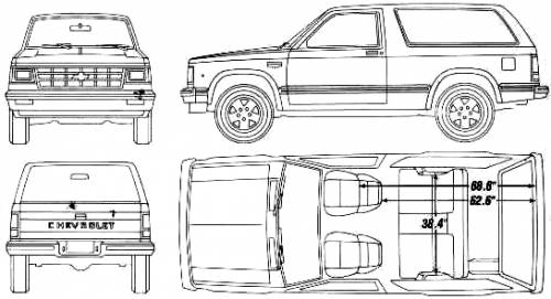 Chevrolet Blazer S-10 (1990)