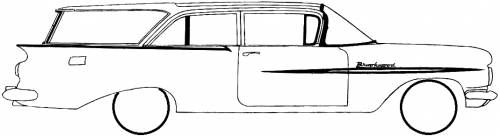 Chevrolet Brookwood 2-Door Station Wagon (1959)