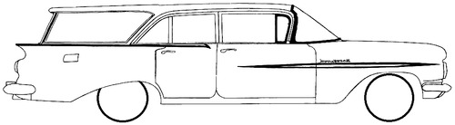 Chevrolet Brookwood 4-Door Station Wagon (1959)