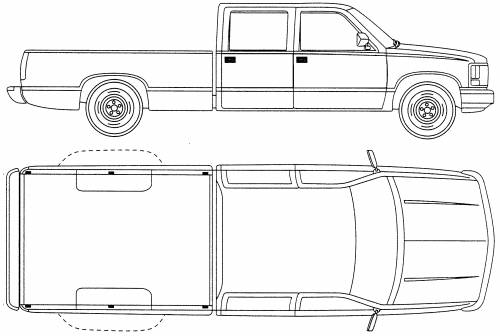 Chevrolet C-K Pick-up (1992)