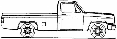 Chevrolet C Pick-up Fleetside (1986)