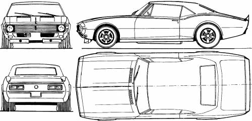 Chevrolet Camaro Coupe (1968)