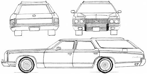 Chevrolet Caprice Estate (1973)