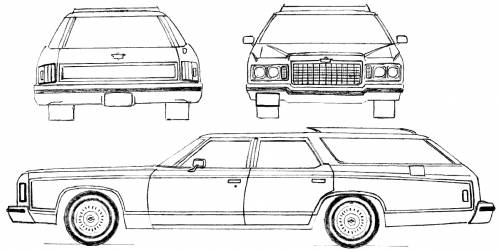 Chevrolet Caprice Estate (1974)
