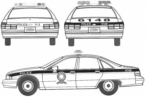 Chevrolet Caprice Police (1991)