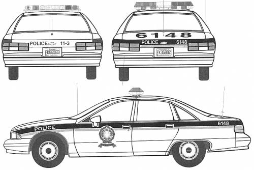 Chevrolet Caprice Policecar