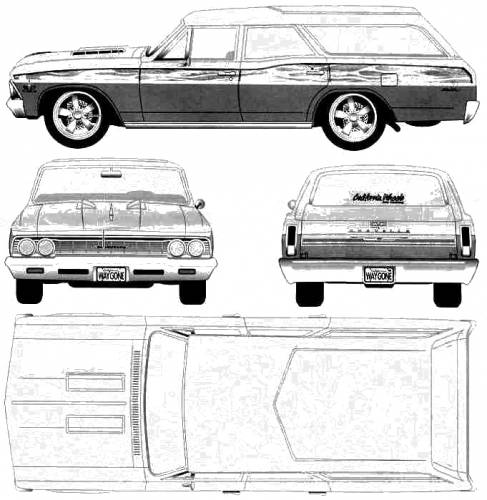 Chevrolet Chevelle Station Wagon (1966)