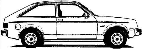 Chevrolet Chevette 3-Door Scooter (1980)