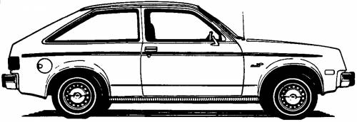 Chevrolet Chevette Hatchback Coupe (1980)