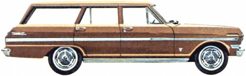 Chevrolet Chevy II 400 Station Wagon (1963)