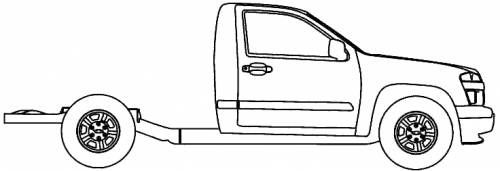 Chevrolet Colorado Cab Chassis (2011)