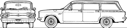 Chevrolet Corvair Lakewood 700 (1961)