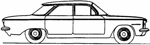 Chevrolet Corvair Sedan (1961)