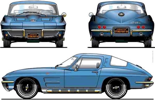 Chevrolet Corvette C2 Sting Ray (1964)