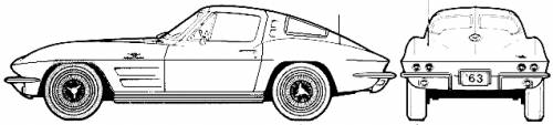 Chevrolet Corvette C2 Sting Ray Coupe (1963)
