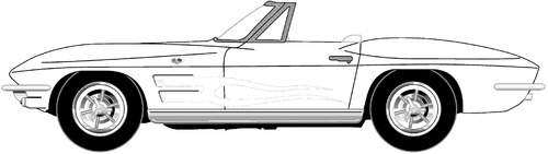 Chevrolet Corvette C2 Stingray Convertible (1963)