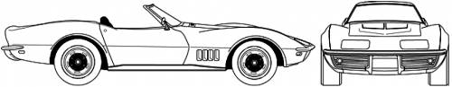 Chevrolet Corvette C3 Convertible (1968)