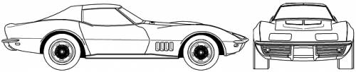 Chevrolet Corvette C3 Coupe (1968)