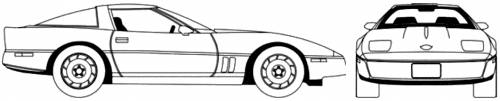 Chevrolet Corvette C4 Coupe (1990)