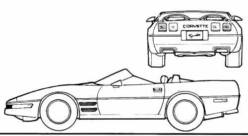 Chevrolet Corvette C4 Spider