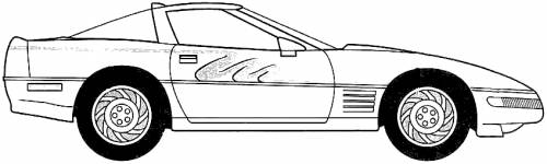 Chevrolet Corvette C4 ZR-1 (1984)