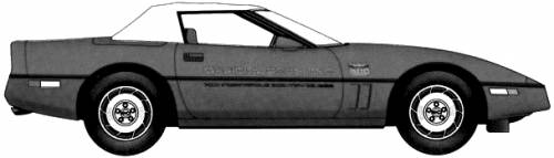 Chevrolet Corvette Convertible (1986)