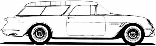 Chevrolet Corvette Nomaden Wagon Prototype (1956)