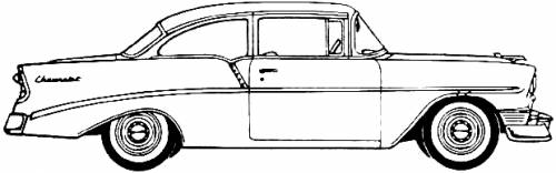 Chevrolet Delray 2-Door Club Coupe (1956)