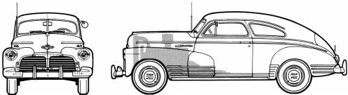 Chevrolet Fleetline Aero Sedan (1942)