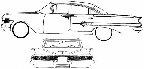 Chevrolet Impala 4-Door Sedan (1960)