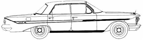 Chevrolet Impala 4-Door Sedan (1961)