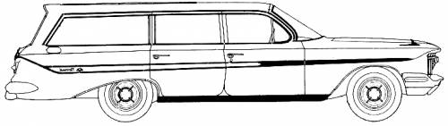 Chevrolet Impala Station Wagon (1961)