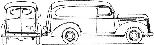 Chevrolet Light Panel Delivery (1942)